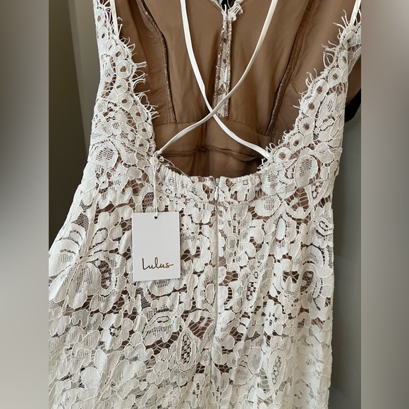 Love of Details White Lace Maxi Dres - Picture 4 of 4